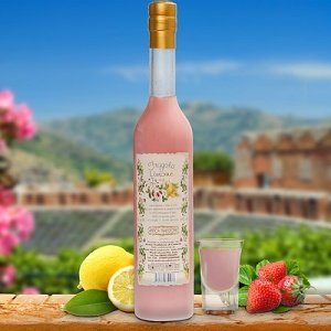 Cremelikör Erdbeere und Zitrone