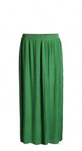 Crepé-Plissee Maxi-Rock