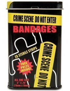 Crime Scene Pflaster in Metallbox