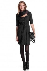 Crinkle Jersey Kleid