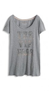 Crinkle-Shirt aus luftigem Slub-Jersey