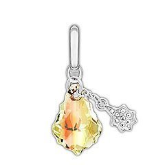 Crystal AB Baroque Charm