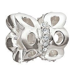 Crystal Butterfly Bead