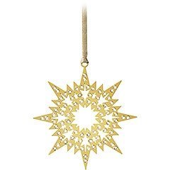 Crystal Pixel Star Ornament (3er Set)