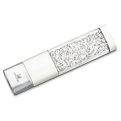 Crystalline USB Key, White Pearl