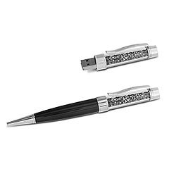 Crystalline USB Kugelschreiber, Silver N