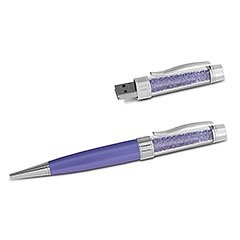 Crystalline USB Kugelschreiber, Tanzanit