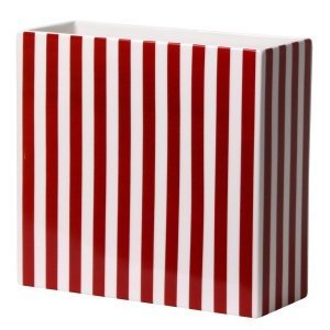 Cult Design Box gestreift rot-weiss 19cm