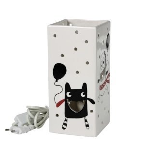 Cult Design MINIMONSTER Lampe schwarz-ro