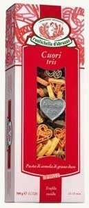 Cuori tris (dreifarbige Herznudeln), 500