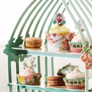 Cupcake Deko-Set Vögel, 60 tlg.