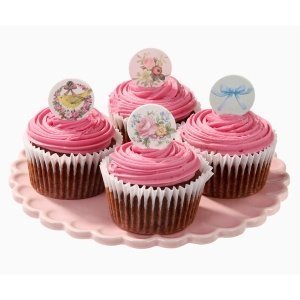 Cupcake Toppers Nostalgie, 17 tlg.