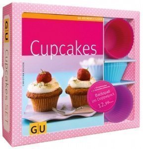 Cupcakes-Set: Mit 12 Silikonbackförmchen (GU Buch plus)