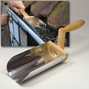 Dachrinnen-Schaufel aus Buchenholz und E