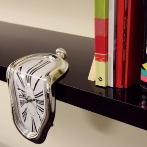 DalÄ­s schmelzende Uhr