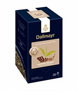 Dallmayr Tee Pyramiden kuvertiert Ginsen