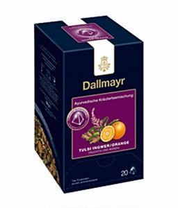 Dallmayr Tee Pyramiden kuvertiert Tulsi 