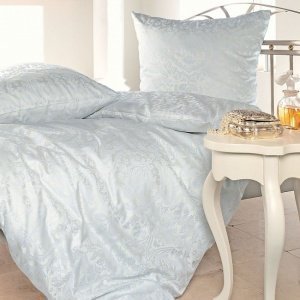 Damast-Bettwäsche Elégance, 155 x 220cm