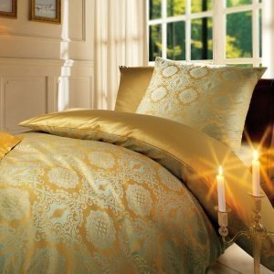 Damast-Wendebettwäsche Bologna, 155 x 22