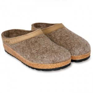 Damen-Hausschuh Grizzly torf