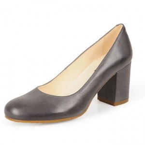 Damen-Pumps Sixties grau