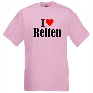 T-Shirt I Love Reiten