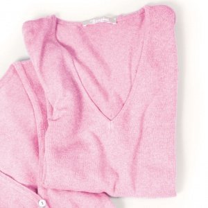 Damen-V-Ausschnitt-Pullover belle laine,