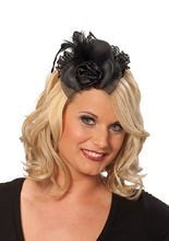 Damen-Zylinder Miniatur schwarz