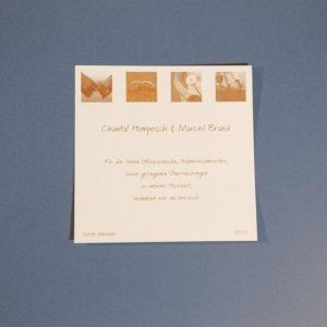 Danksagungskarte Annette