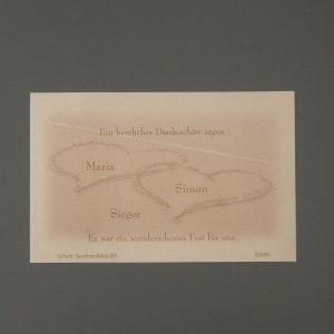 Danksagungskarte Ilona