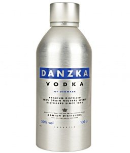 Danzka Vodka Fifty (1000ml Flasche)