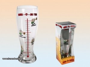 Das Bier-O-Meter Bierglas XXL