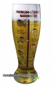 Das Bierglas mit Problematik-Löser 1,5l