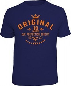 T-Shirt 18 zur Perfektion gereift