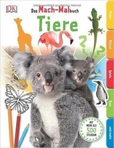 Das Mach-Malbuch. Tiere