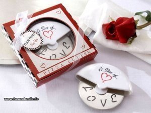Das Pizzamesser Love - Pizza teilen mit 