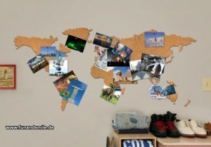 Das Puzzle Corkboard Map