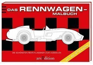 Das Rennwagen-Malbuch