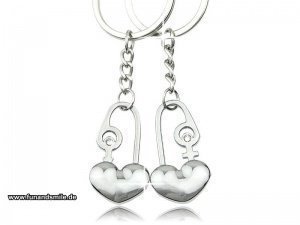 Das Schlüsselanhänger Set - He