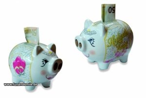 Das Sparschwein Hochzeitskasse