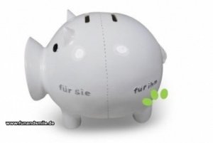 Das Sparschwein Paare als Hochzeitsgesch