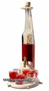 Das ausgefallene Schnapsroulette mit Fla