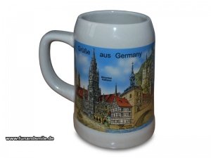 Das bayrische Bierseidel das ein Prosit 