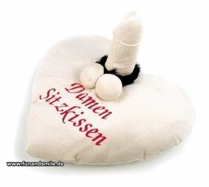 Das erotische Damen Sitzkissen