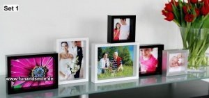 Das farbige Apart Bilderrahmen-Set