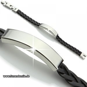 Das geflochtene Lederamband aus dem Haus