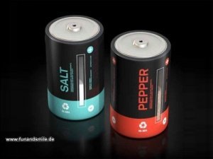 Das lustigen Salz- & Pfefferstreuer Set 