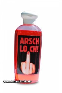 Das originelle Arschloch Duschbad