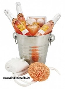 Badeset mit Sektkühler
