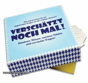 Das verrückte Party Spiel Verschätzt noc